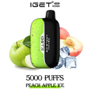 IGET Moon 5000 - Peach Apple ICE